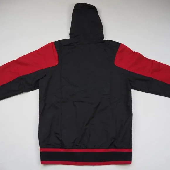 Nike Air Jordan Retro 1 Woven Jacket Black Red Men Basketball - Picture 11 of 11